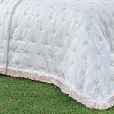 Ver imagem 2 de Kit Cobre Leito Rivieri Casal Queen 5 Peças Percal 400 Fios 100% Algodão - Branco