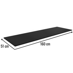 Tampo para Balcão 160 Cm Preto Ajl - 2