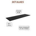 Ver imagem 3 de Tampo para Balcão 160 Cm Preto Ajl
