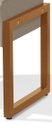 Ver imagem 4 de 2 Puf Puff Base Retangular P/ Sala Decorativo Moderno Cinza/cobre