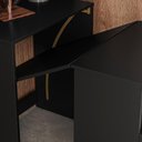 Ver imagem 6 de Mesa Bancada Gourmet para Cozinha Salt Preto Z06 - Mpozenato
