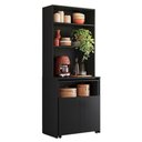 Ver imagem 3 de Mesa Bancada Gourmet para Cozinha Salt Preto Z06 - Mpozenato