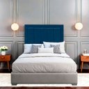 Ver imagem 2 de Cabeceira Estofada para Cama de Casal 140 Grecia Suede