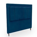 Ver imagem 4 de Cabeceira Estofada para Cama de Casal 140 Grecia Suede