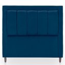 Ver imagem 1 de Cabeceira Estofada para Cama de Casal 140 Grecia Suede