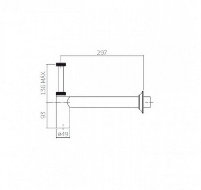 Sifão Para Banheiro Clean Corten Matte Deca - 2