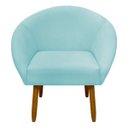 Ver imagem 5 de Kit 2 Poltronas Decorativa para Sala Recepção Manicure Consultório Stella Suede