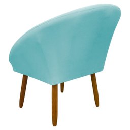Kit 2 Poltronas Decorativa para Sala Recepção Manicure Consultório Stella Suede - 7