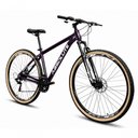 Ver imagem 2 de Bicicleta Nero 6 Mountain Bike Aro 29 Alumínio 18 Marchas Absolute Roxo Quadro 19