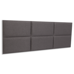 Cabeceira Queen Linho 162x60 Cama Box Modulada Retangular Chumbo - 1
