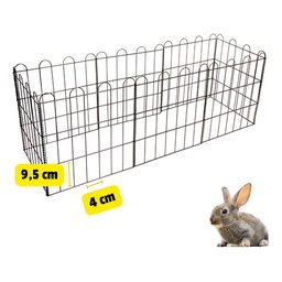 Cercadinho Pet Porquinho da Índia Mini Coelho + Porta Feno - 2