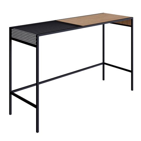 Aparador New Hanover e Preto 120 cm - D’Rossi