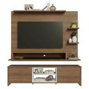 Ver imagem 4 de Rack com Painel para Tv até 60 Polegadas 180 Cm Rustic/branco Metz Madesa Rustic/branco