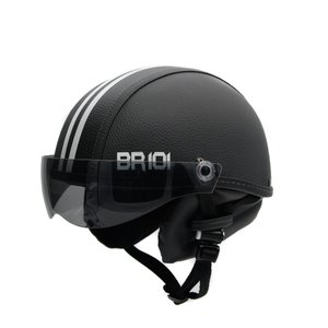 Capacete Coquinho Br 101 Preto Fume M - Scooter/bike