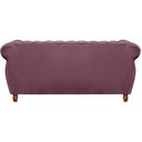 Ver imagem 4 de Sofá Chesterfield 3 Lugares Realeza Vintage Retrô Veludo Roxo