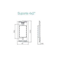 Conjunto 2 Interruptor Simples + Tomada 10a 4x2 Sleek Margirius - 4