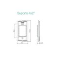 Ver imagem 4 de Conjunto 2 Interruptor Simples + Tomada 10a 4x2 Sleek Margirius