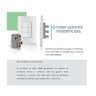 Conjunto 2 Interruptor Simples + Tomada 10a 4x2 Sleek Margirius - 2