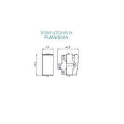 Conjunto 2 Interruptor Simples + Tomada 10a 4x2 Sleek Margirius - 5