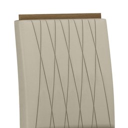 Conjunto 4 Cadeiras Ana Imbuia/veludo Nude - New Ceval - 3