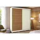 Ver imagem 1 de Guarda Roupa Casal 2 Pts 6g c/Pés CB03T592 Offwh Kappesberg