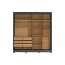 Ver imagem 5 de Guarda Roupa Casal 2 Pts 6g c/Pés CB03T592 Offwh Kappesberg