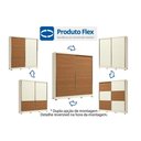 Ver imagem 3 de Guarda Roupa Casal 2 Pts 6g c/Pés CB03T592 Offwh Kappesberg