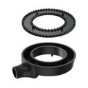 Ver imagem 1 de Queimador Simples Dupla Chama Completo Fogão Ferro N1 15cm