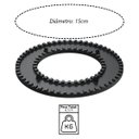Ver imagem 3 de Queimador Simples Dupla Chama Completo Fogão Ferro N1 15cm