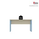 Ver imagem 4 de Mesa Escritório 1500x700x750mm M150-70pe40tub Castanheira Natural-azul Dali