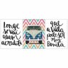 Quadro Kombi Azul Frases decorativo Conj. 3 peças - 4