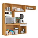 Ver imagem 3 de Armário de Cozinha Compacta 180cm Maxyn Cinamomo/branco A15 - Mpozenato