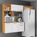 Ver imagem 2 de Armário de Cozinha Compacta 180cm Maxyn Cinamomo/branco A15 - Mpozenato