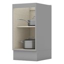 Ver imagem 2 de Balcão 1 Porta 40 cm Nova York Cinza – Henn