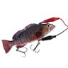 Isca Peixe Realista Artificial Pesca Pescaria USB Led Articulado Robotico Fishing Automatico Lambari - 4
