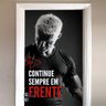 Adesivo Para Porta Para Academia Sempre Em Frente- 93X210Cm - 3