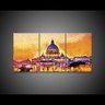 Quadro Decorativo 122x60 Sala Quarto Basílica Vaticano Roma - 6