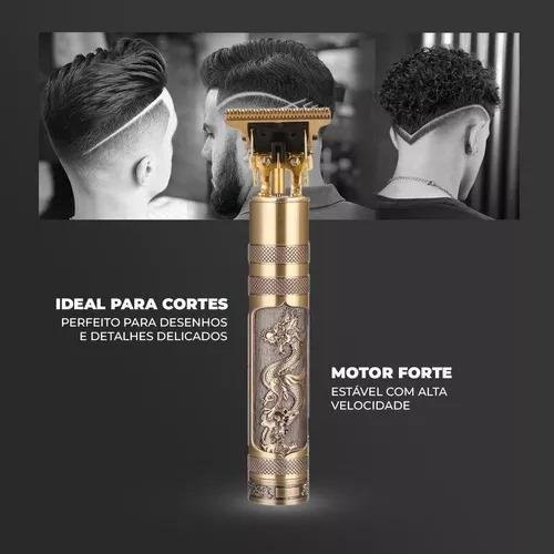 Máquina Dragon Buda - Corta Cabelo e Barba - 6