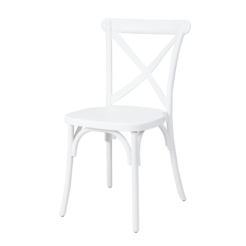 Cadeira Paris com Assento Liso Cx 1 Branco
