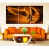 Quadro Decorativo 122x60 Sala Quarto Arte Anjo Caído - 6