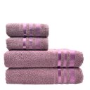 Ver imagem 1 de Jogo de Toalhas 4 Peças Groh Marselha 100% Algodão Açai