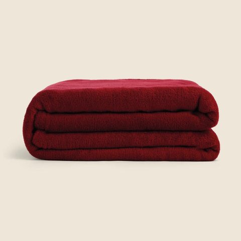 Manta Petit Vermelho - A\casa