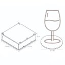 Ver imagem 3 de Conjunto 6 Porta Copos Com Caixa MDF Descanso De Copos de Mesa Gamer Ps4