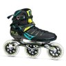 Patins Fila Matrix Verso 110mm Preto Amarelo Azul Claro - 1