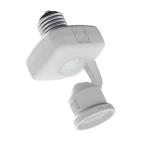 Soquete com Sensor de Presença Multifuncional sem Fio 360° Qualitronix