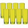 Kit de Copos 8 Copos Grandes Jogo Long Drink 330ml Boccati Cor:verde - 1