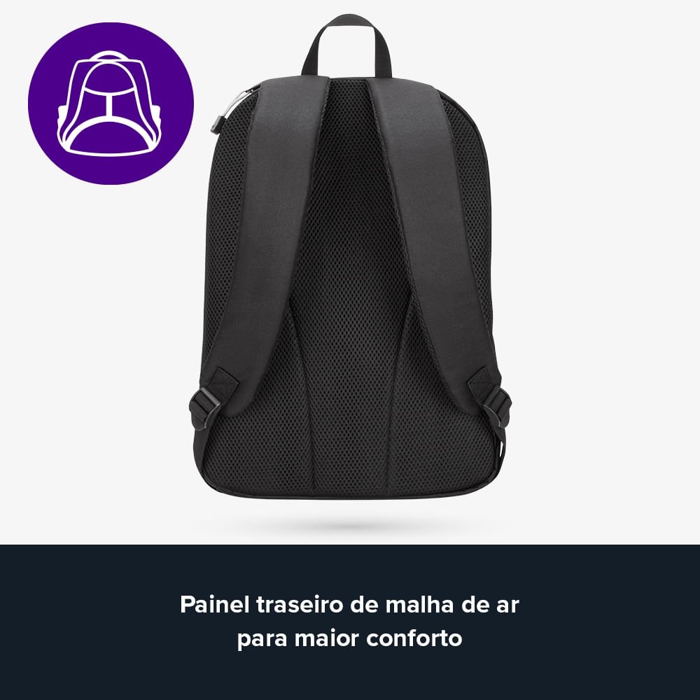 Mochila Targus Intellect Essentials 15.6" - Tsb966 Tsb966 - 15