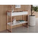 Ver imagem 4 de Aparador com Prateleira Dexter Branco Cobre