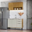 Ver imagem 1 de Cozinha Modulada Compacta 2 Peças Copenhague