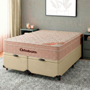 Ver imagem 1 de Cama + Bau Blindado e Colchão Molas Ensacadas Queen - Airtech Ortobom